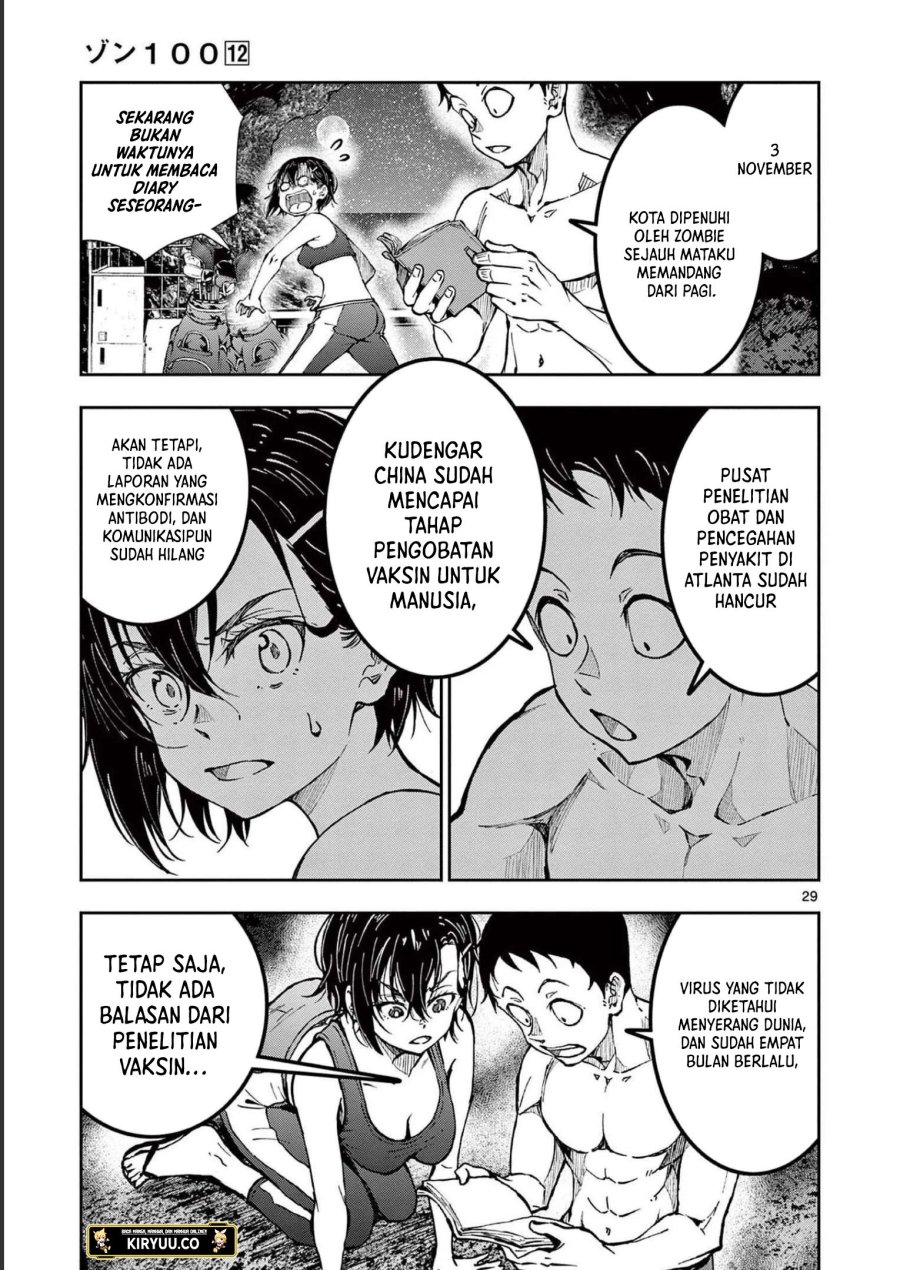 Zombie 100 Zombie Ni Naru Made Ni Shitai 100 No Koto — Chapter 44, halaman 27